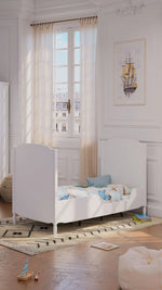 Lit bébé évolutif Lafayette Neige - Moutatchou