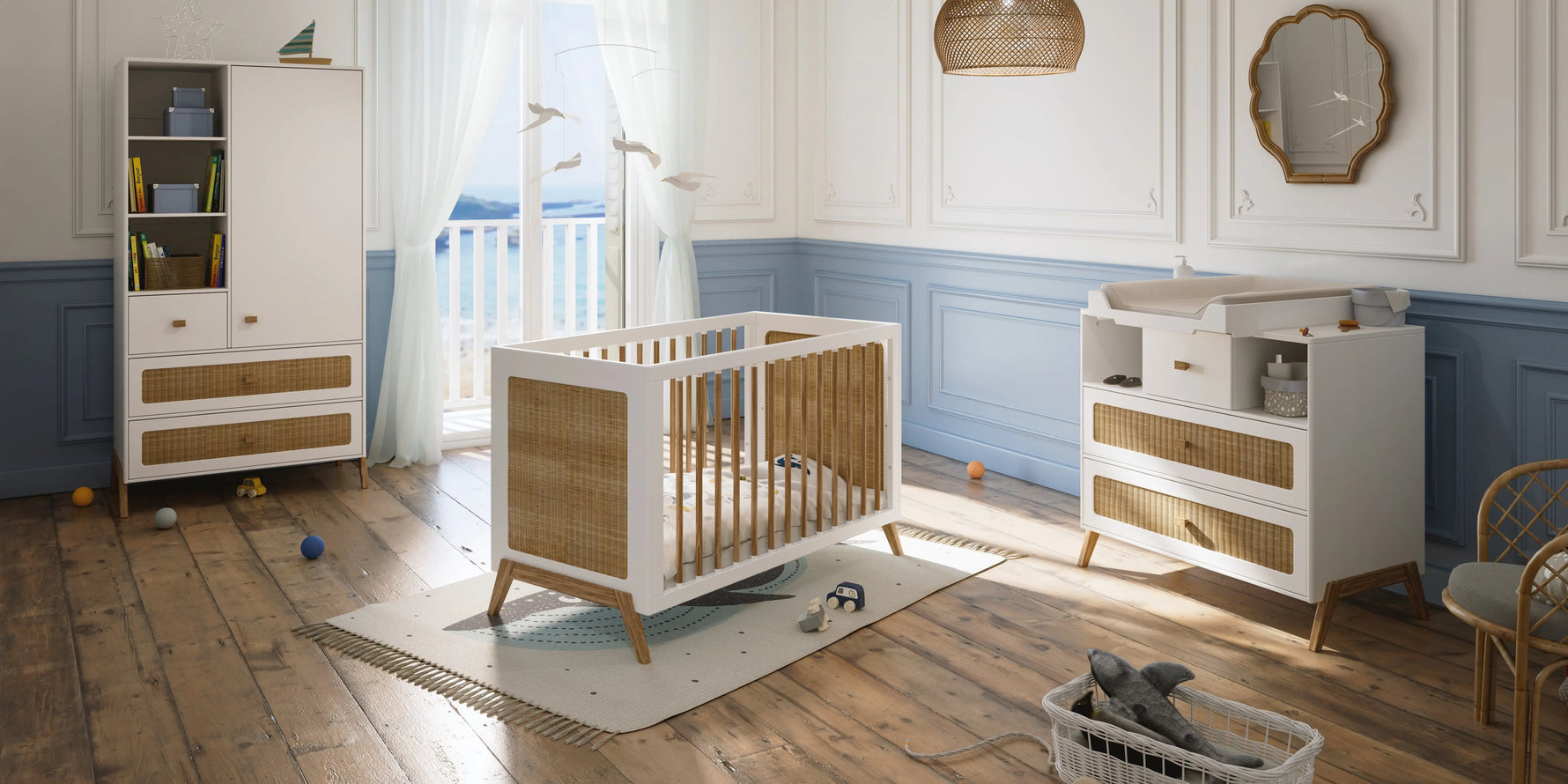 Chambre Marélia Neige édition SALON BABY - Moutatchou