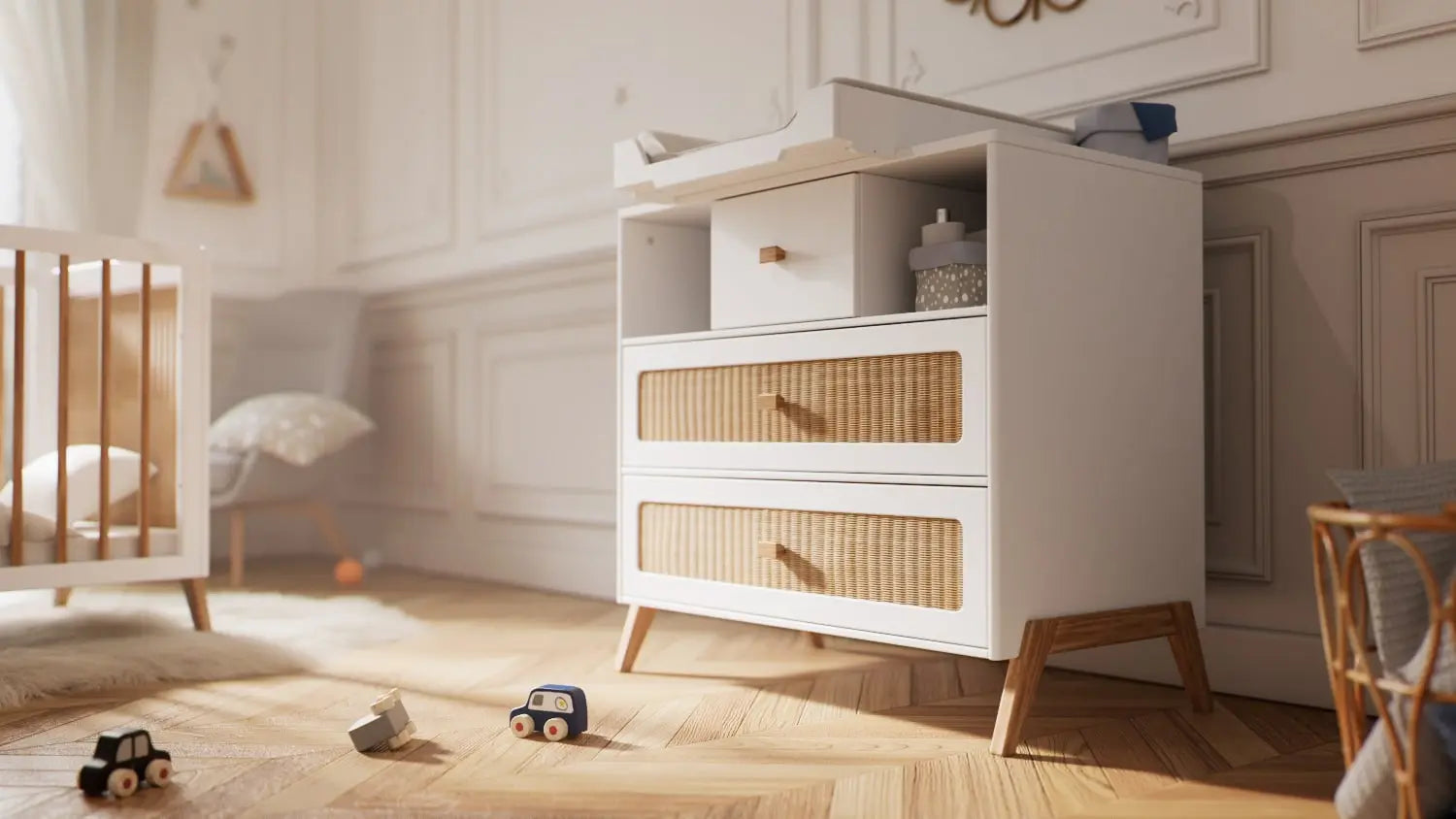 Chambre Marélia Neige édition SALON BABY - Moutatchou